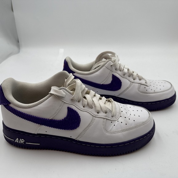 SNEAKERS Nike Air Force 1 'Sports Specialties Purple' (DB0264-100) Men's Size 11 - Picture 3 of 12